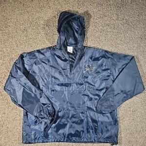 Defenders Of Wildlife 1/4 Zip Pelican Hooded Raincoat OSFA